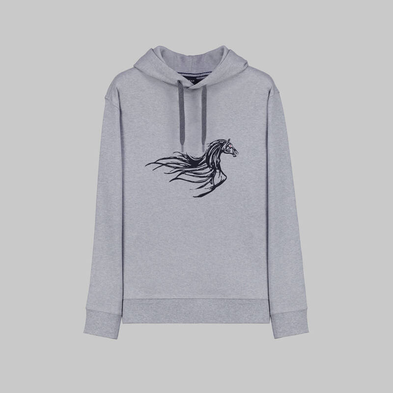 KAPÜŞONLU LACİVERT SWEATSHIRT