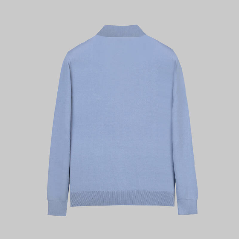 DÜĞMELİ POLO YAKA LACİVERT TRİKO