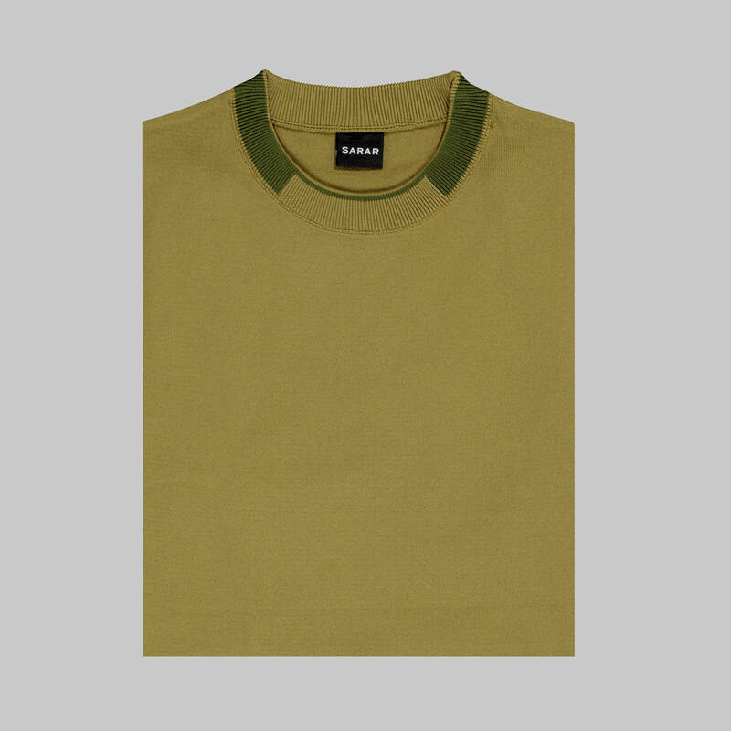 BİSİKLET YAKA KISA KOL BEYAZ TRİKO