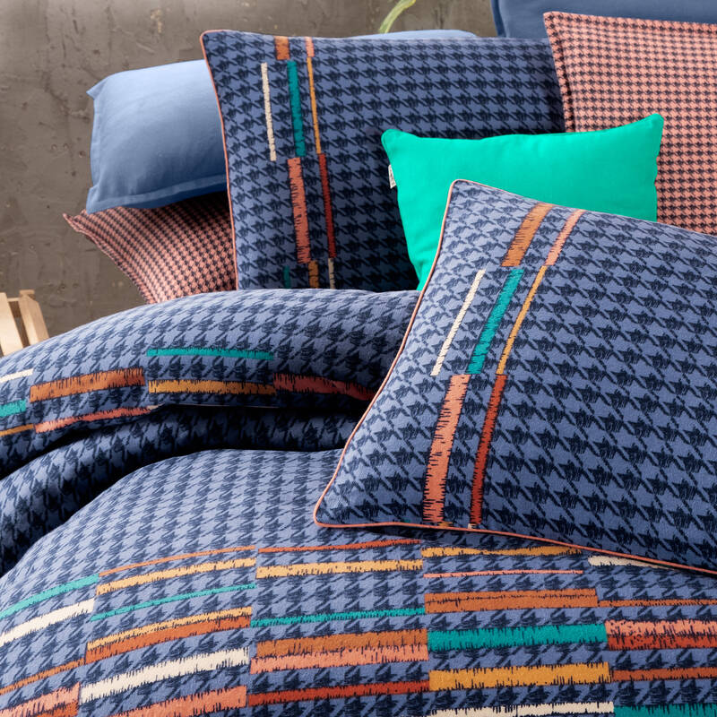 LAYRA FLANEL MAVİ KİNG SIZE NEVRESİM TAKIMI