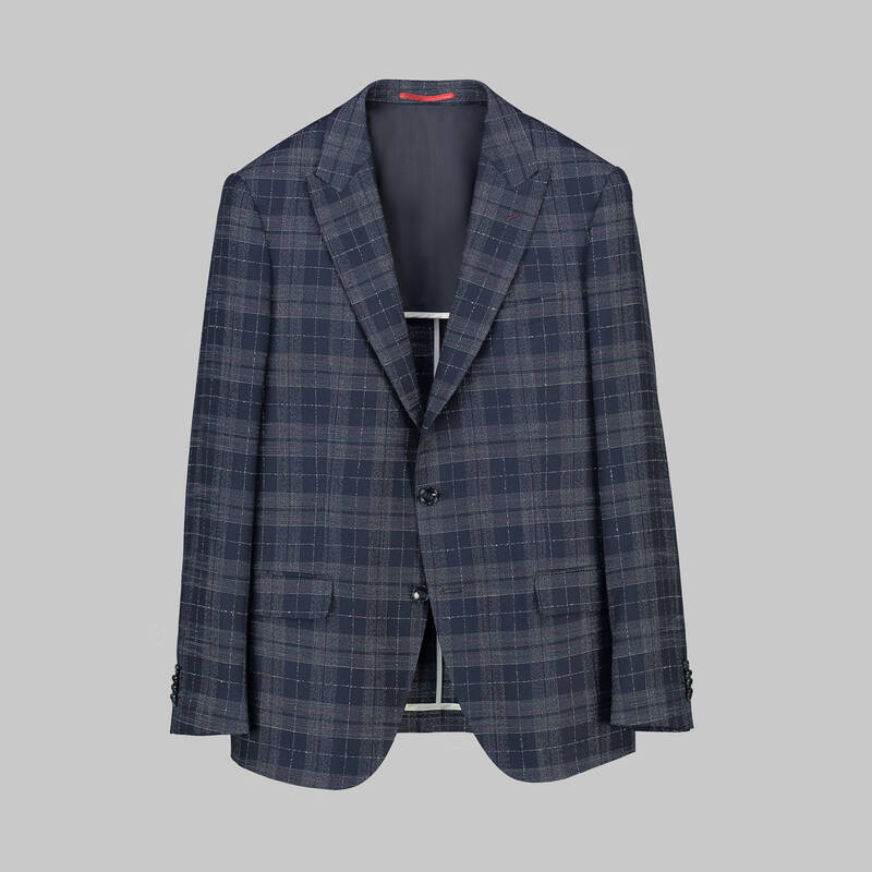 AMARA KARELİ LACİVERT CEKET