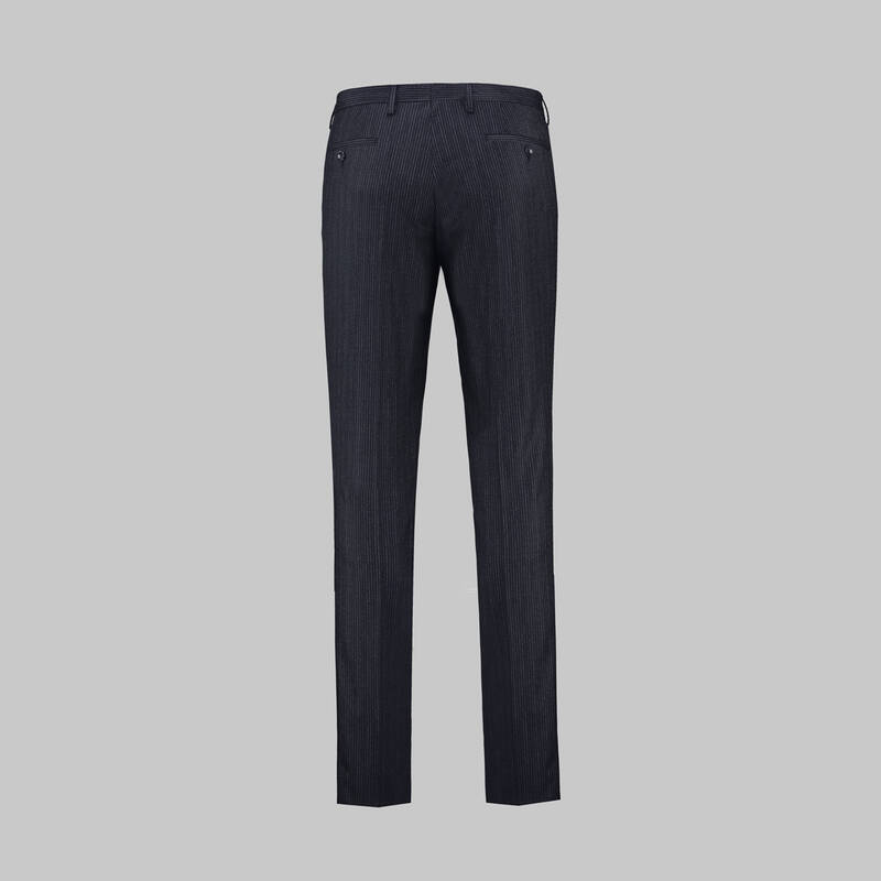 MERTENS RESTA ÇİZGİLİ KOYU LACİVERT TAKIM ELBİSE