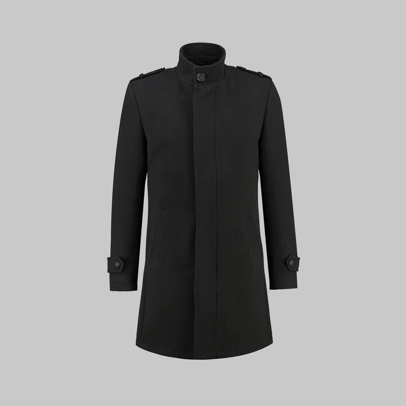 LEANDER SİYAH PALTO