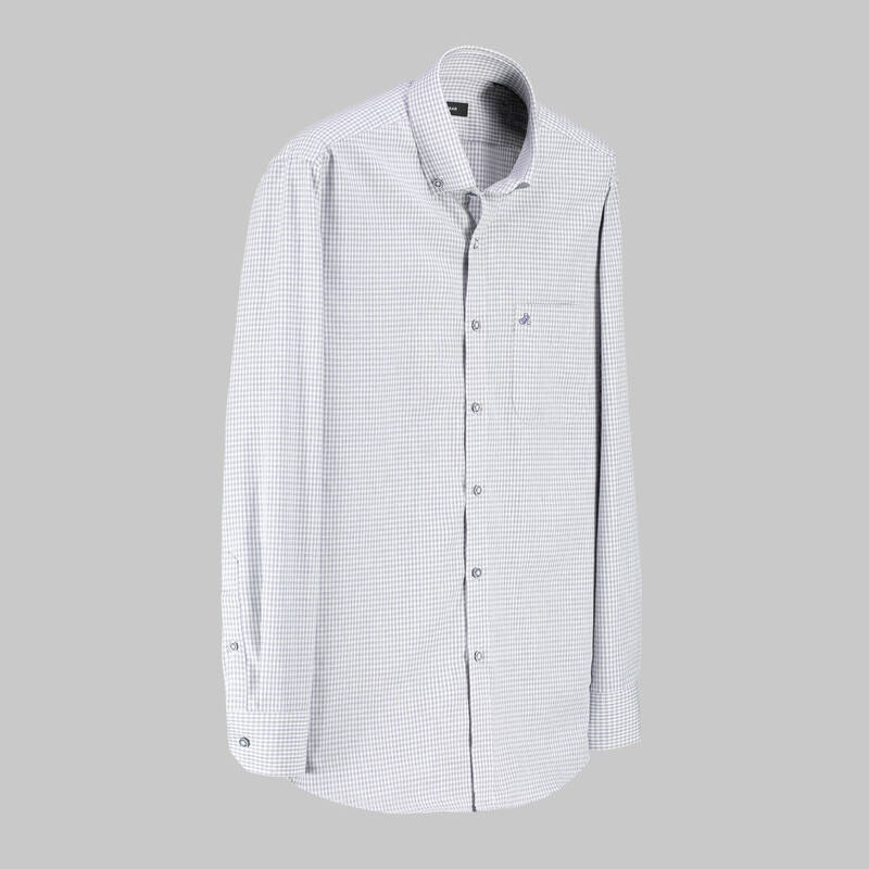 ELETA SELECTION KARELİ LACİVERT GÖMLEK