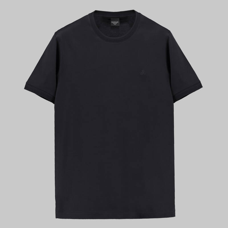 SARAR BİSİKLET YAKA MÜRDÜM T-SHIRT