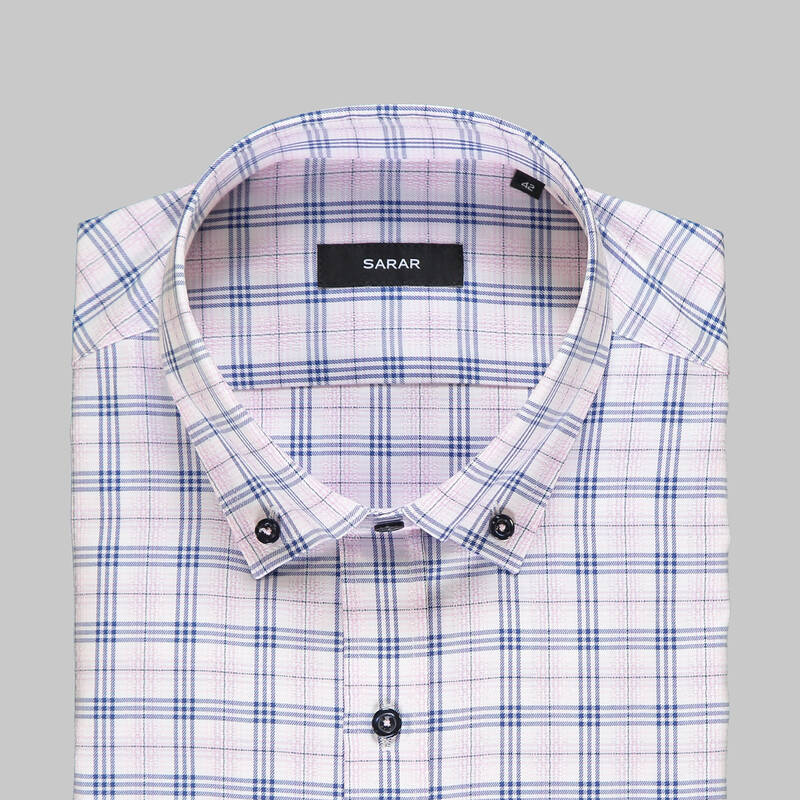 ELETA SLIMEO EKOSE SARI GÖMLEK