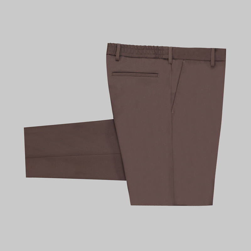 BELİ BAĞCIKLI KAHVERENGİ ELY PANTOLON