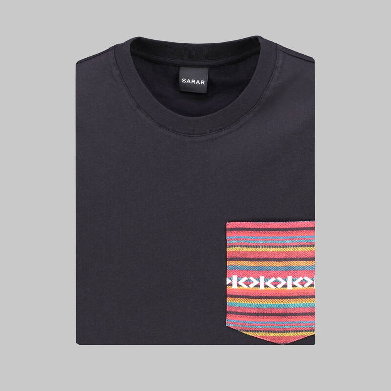 BİSİKLET YAKA SİYAH BASİC T-SHIRT