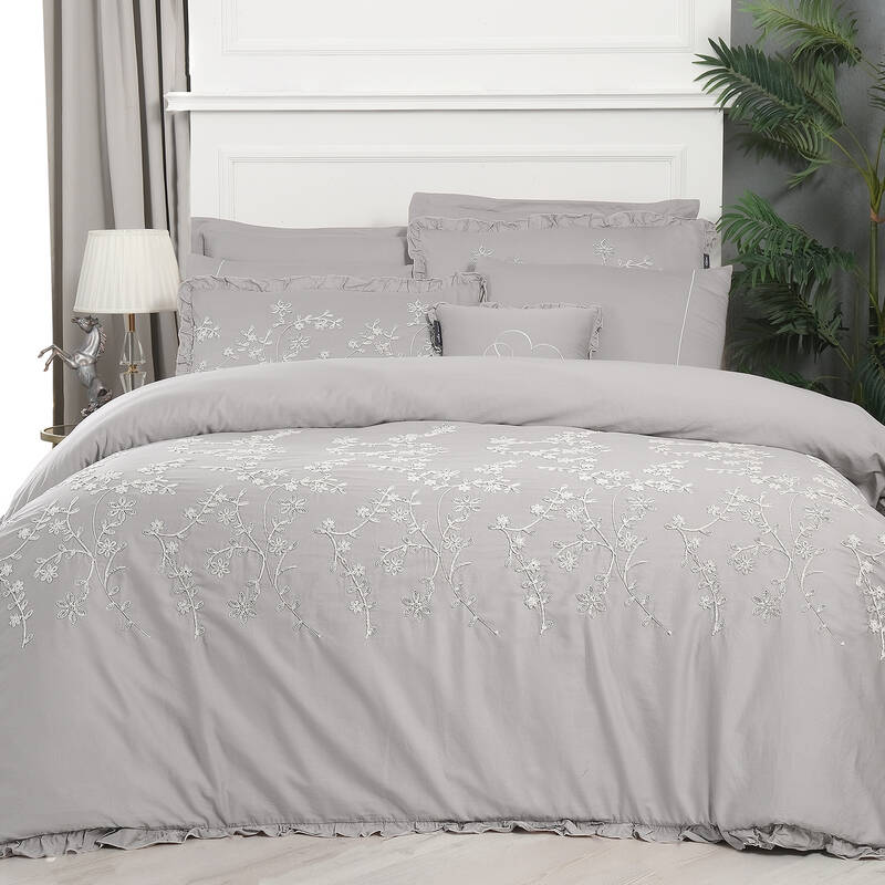 BUDA SATEN KING SIZE BEJ NEVRESİM TAKIMI