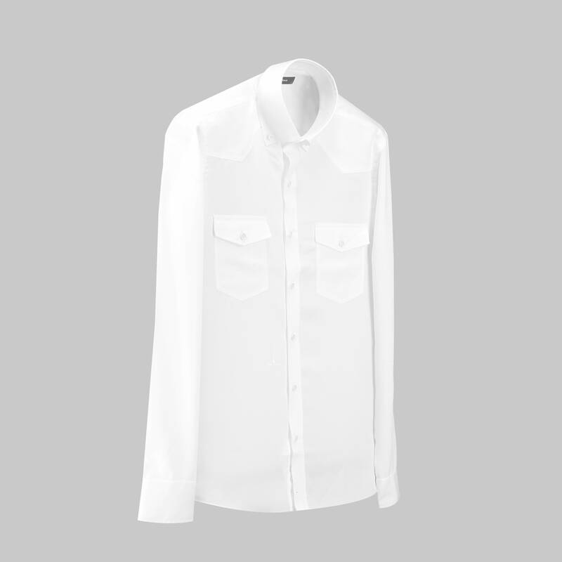 ELETA UZUN KOL SLIM BEYAZ GÖMLEK