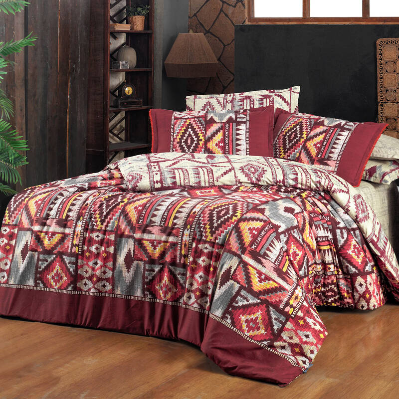 GILYA FANCY POPLIN ÇİFT KİŞİLİK NEVRESİM TAKIMI