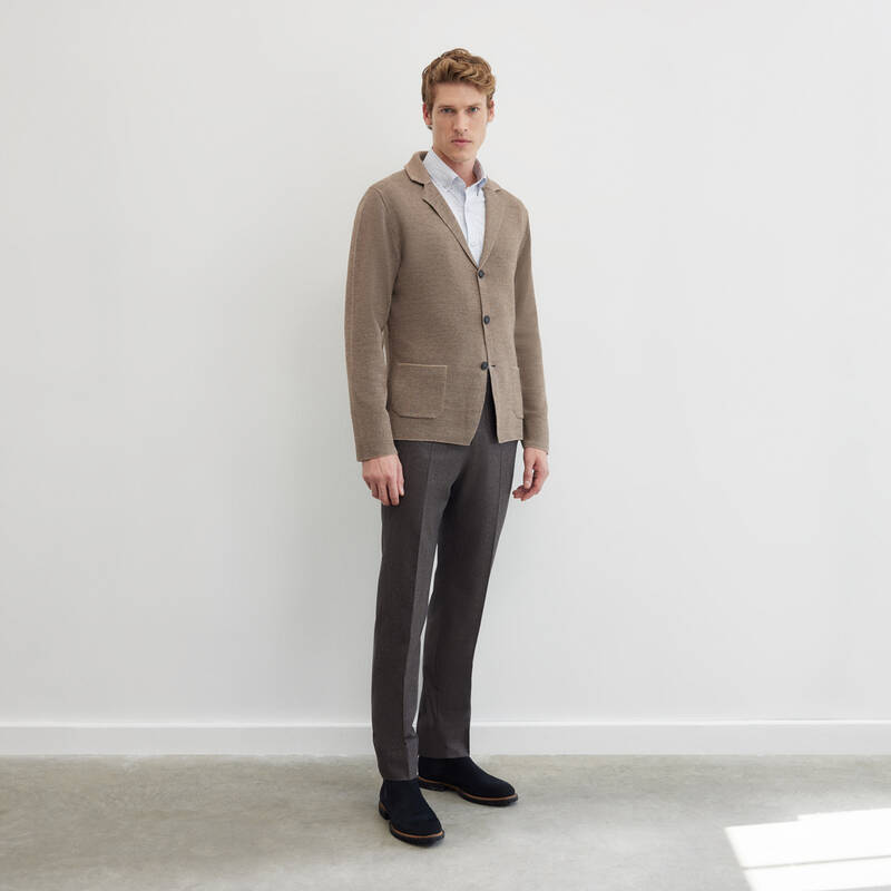 SAXON SİYAH KUMAŞ PANTOLON