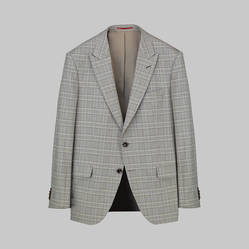 AMARA RESTA KARELİ KOYU GRİ TAKIM