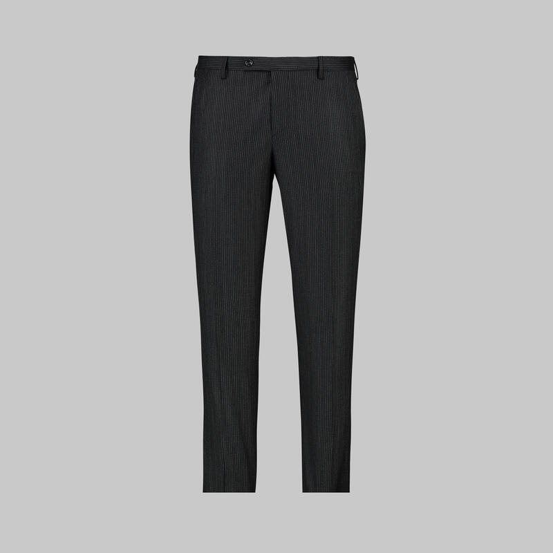 AMARA RESTA ÇİZGİLİ SİYAH TAKIM ELBİSE