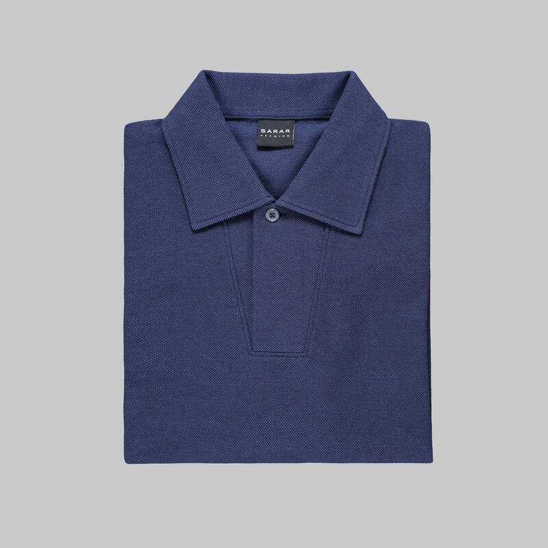 SARAR PREMIUM POLO YAKA BORDO SWEATSHIRT