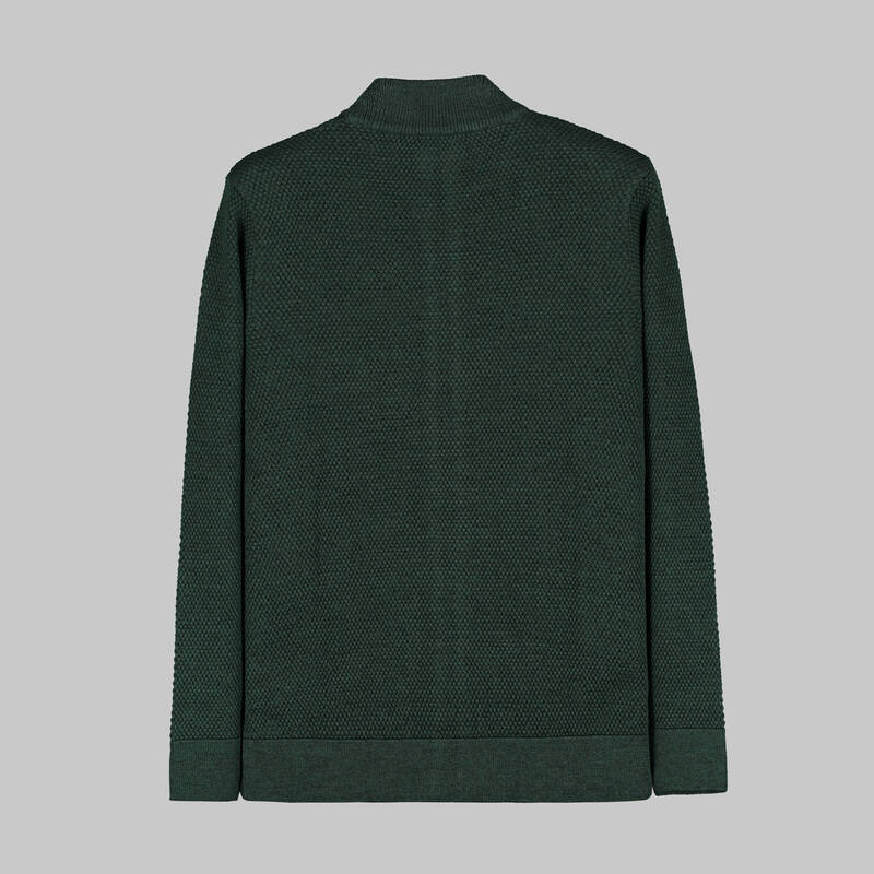 FERMUARLI KAHVERENGİ HIRKA