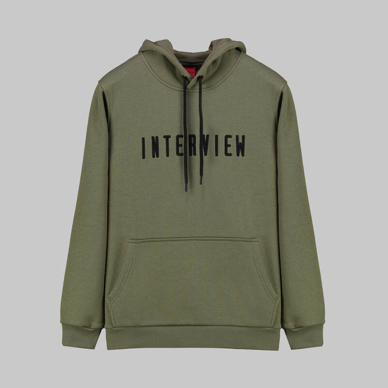 KAPÜŞONLU SARI SWEATSHIRT