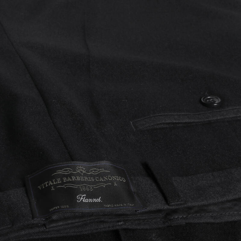 SAXON SİYAH KUMAŞ PANTOLON