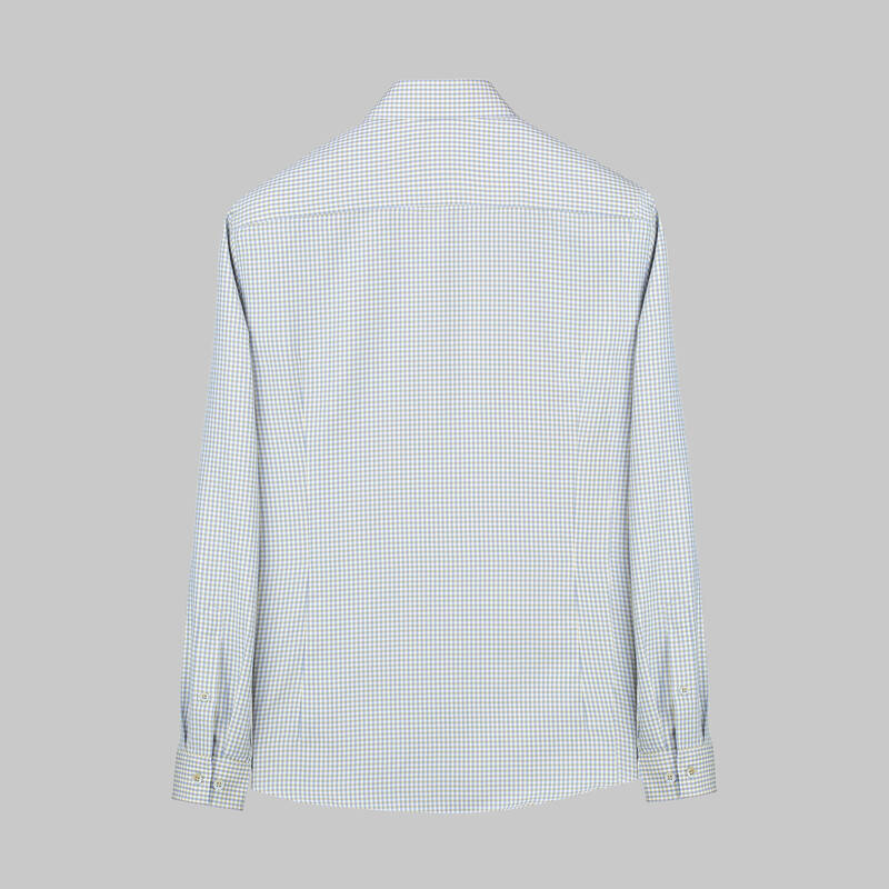 GOIAS KARELİ KOYU KAHVERENGİ GÖMLEK