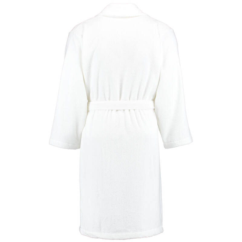 ŞAL YAKA BORNOZ BEYAZ