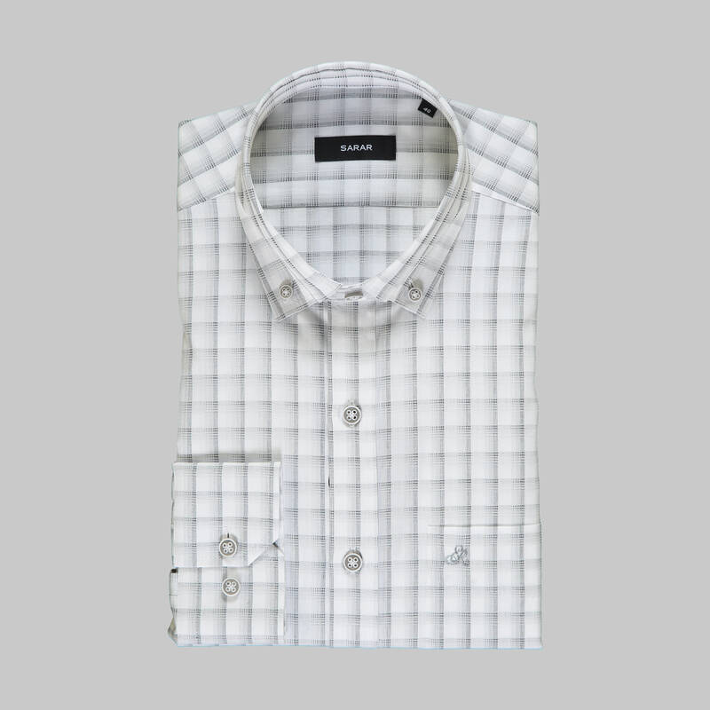 ELETA SELECTION KARELİ MAVİ GÖMLEK