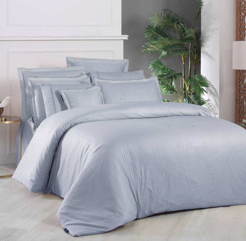 JACQUARD STRIPE KING SIZE NEVRESİM TAKIMI