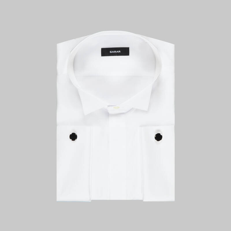 RICCO BEYAZ SMOKİN GÖMLEK