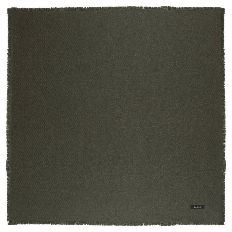 HİNT KAŞMİRİ SİYAH EŞARP