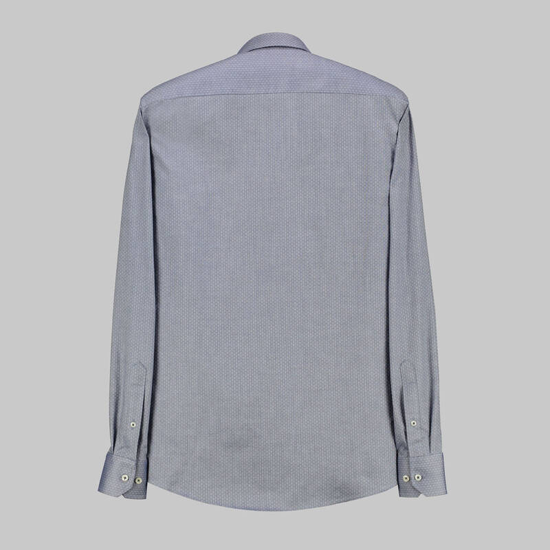 ELETA ERKEK SLIMEO LACİVERT GÖMLEK