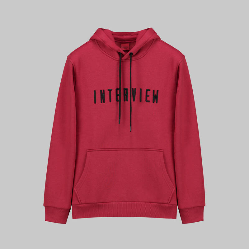 KAPÜŞONLU SARI SWEATSHIRT