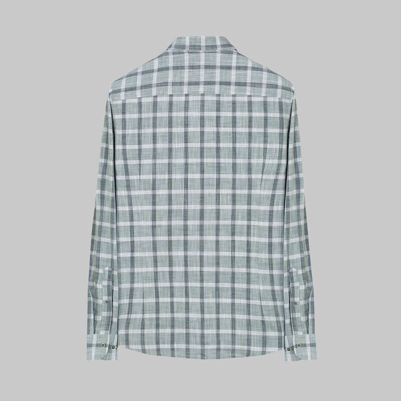 ARTOS KARE DESEN YEŞİL GÖMLEK