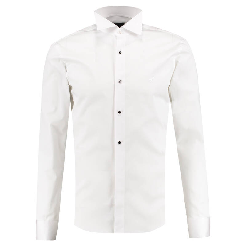 GOMIS SHERMAN BEYAZ SMOKİN GÖMLEK