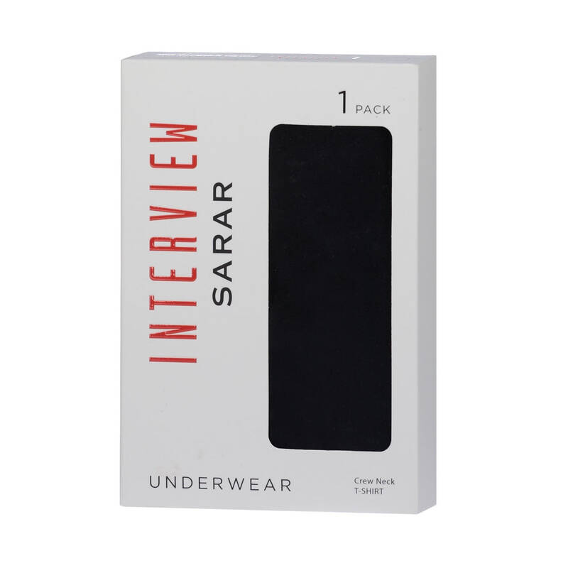 SİYAH BİSİKLET YAKA FANİLA