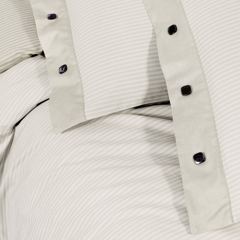 NEW FANCY STRIPE KING SIZE MAVİ NEVRESİM TAKIMI