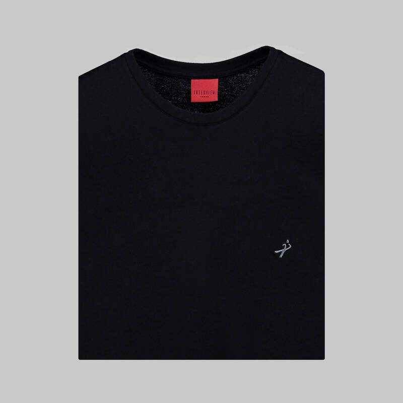 O YAKA SİYAH BASİC TİŞÖRT