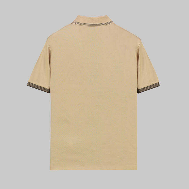 POLO YAKA BİYE DETAYLI İNDİGO TİŞÖRT