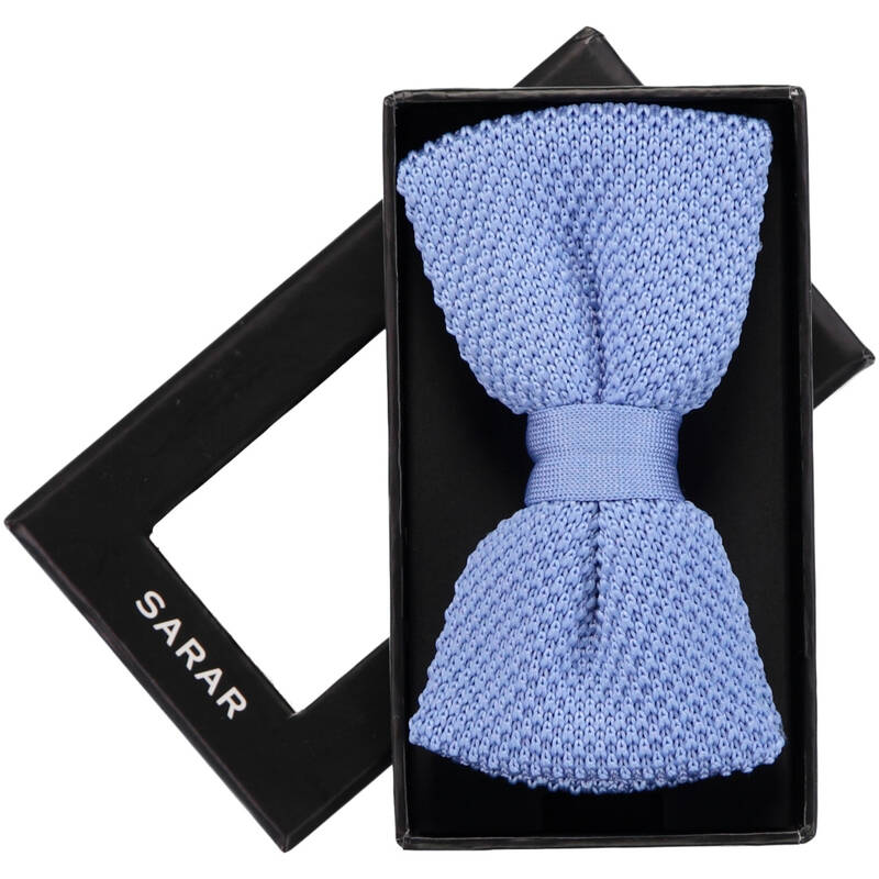 AÇIK LACİVERT ÖRGÜ PAPYON 33