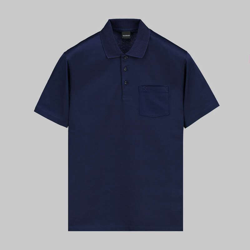 POLO YAKA CEPLİ SİYAH TİŞÖRT