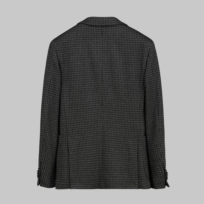 MATTEO DESENLİ KOYU GRİ CEKET