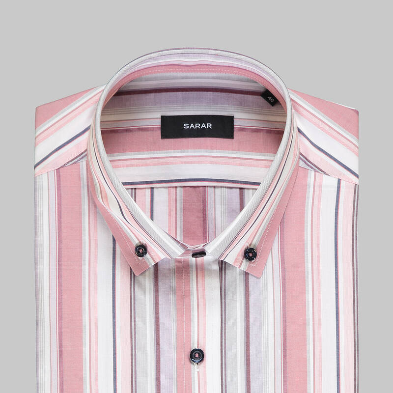 ELETA SLIMEO ERKEK MAVİ GÖMLEK