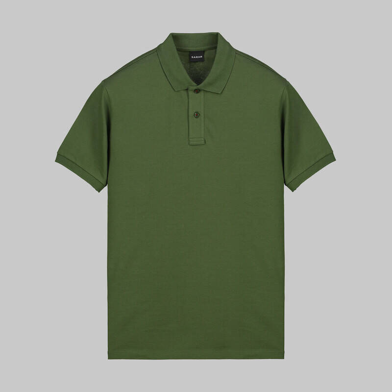 HAKİ POLO YAKA TİŞÖRT